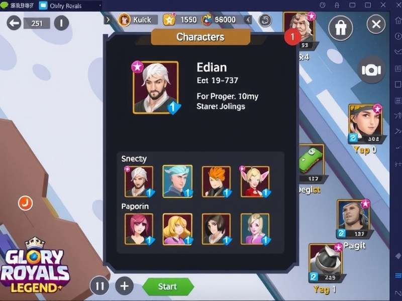 Glory Royals Legend Strategy Map Guide